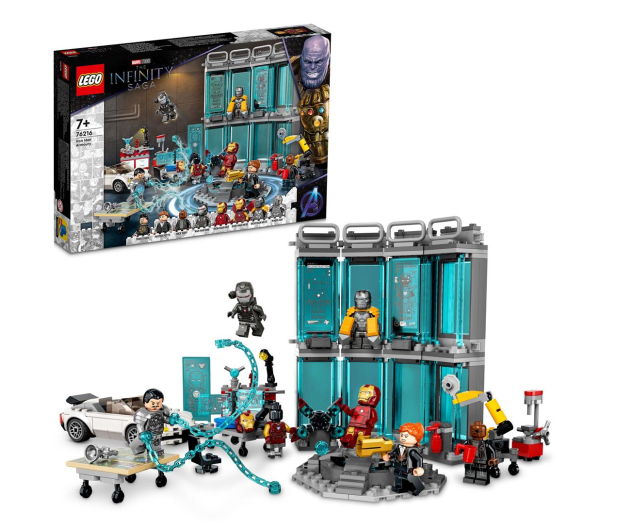 LEGO Marvel 76216 Zbrojownia Iron Mana - 1040618 - zdjęcie 9